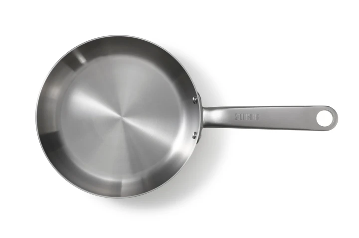 Patelnia ze stali nierdzewnej na indukcje 28cm Skottsberg Stainless Steel