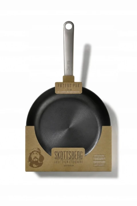 Patelnia żeliwna 24 cm indukcja Skottsberg Cast Iron