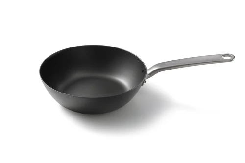 Patelnia Wok ze stali węglowej 28 cm Skottsberg Carbon Steel