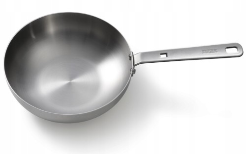 Patelnia Wok ze Stali Nierdzewnej 28cm Skottsberg