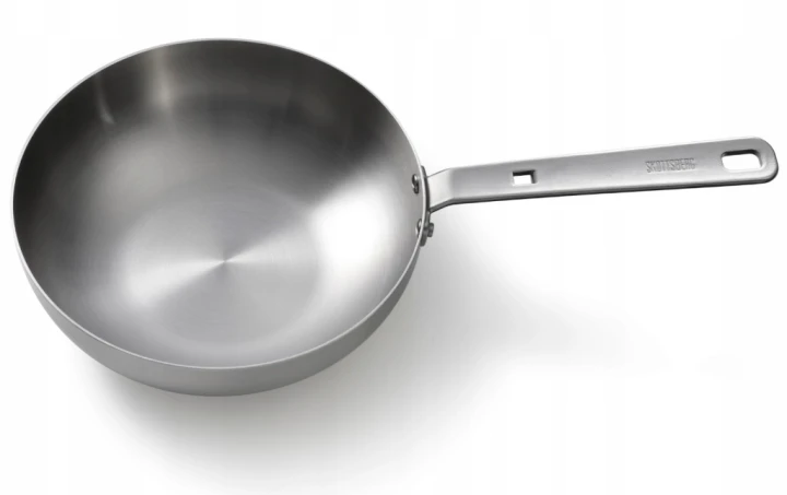 Patelnia Wok ze Stali Nierdzewnej 28cm Skottsberg