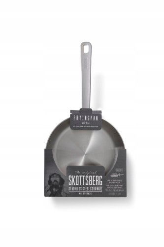 Patelnia ze Stali Nierdzewnej 24cm Skottsberg Stainless Steel