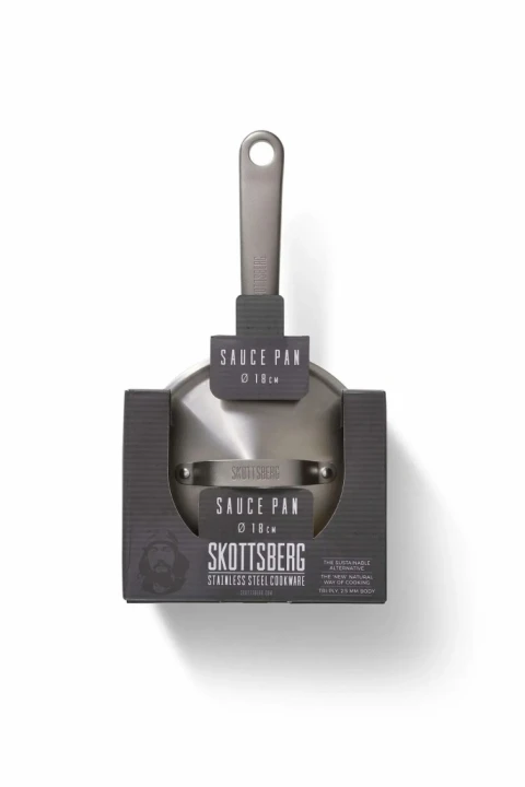 Rondel ze Stali Nierdzewnej z Pokrywką 18cm 2.2L Skottsberg Stainless Steel