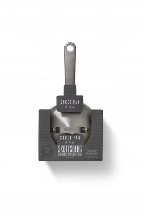 Rondel ze Stali Nierdzewnej z Pokrywką 14cm 0.9L Skottsberg Stainless Steel
