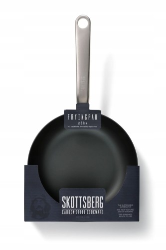 Patelnia ze stali węglowej 28 cm Skottsberg Carbon Steel