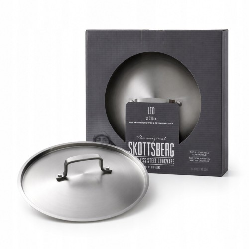 Pokrywka ze stali nierdzewnej 28 cm Skottsberg Stainless Steel