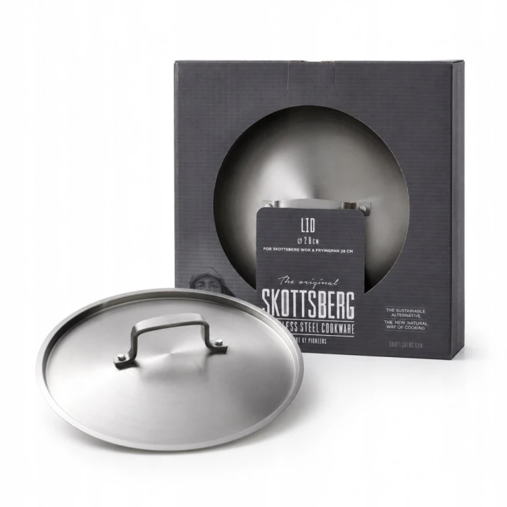 Pokrywka ze stali nierdzewnej 28 cm Skottsberg Stainless Steel