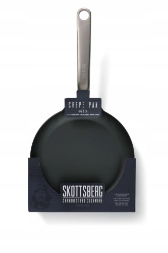 Patelnia do naleśników ze stali węglowej 28 cm Skottsberg Carbon Steel