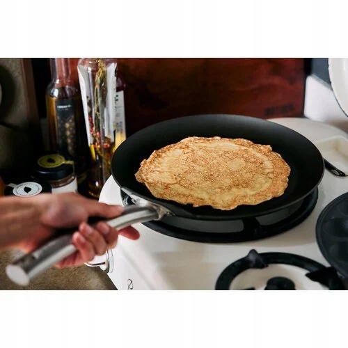 Patelnia do naleśników ze stali węglowej 28 cm Skottsberg Carbon Steel