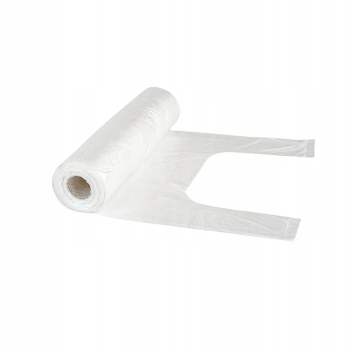 Zestaw 20 opakowań Reklamówka na rolce Cleanova HDPE, 10 mic, 42x34 cm 100 szt.