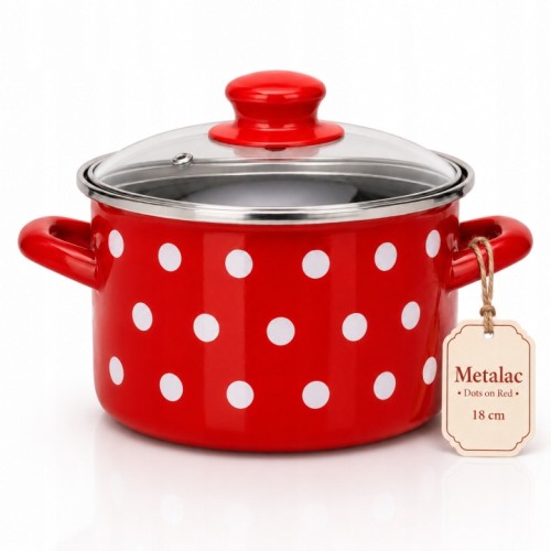 Garnek-Emaliowany-z-Pokrywka-18cm-3L-I-Metalac-Dots-On-Red.jpg